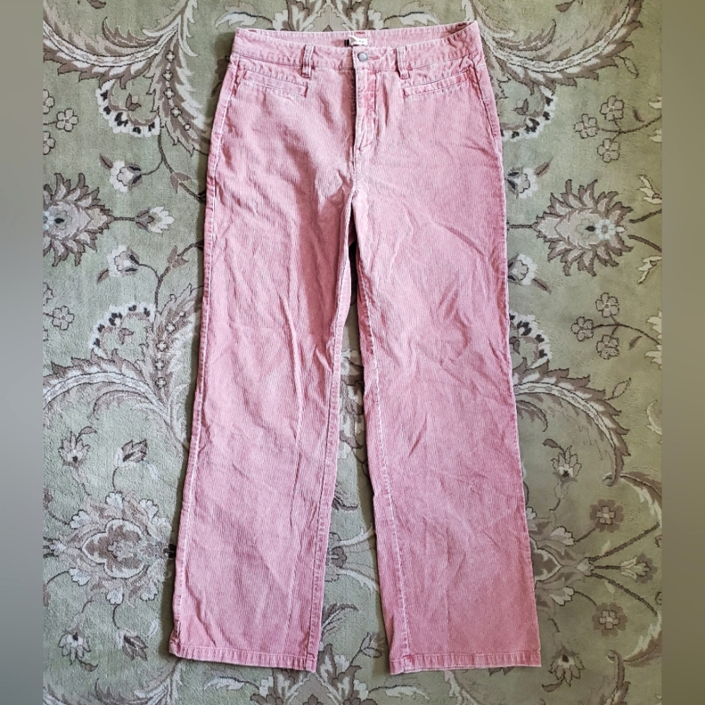 Roxy Discover People Pink Corduroy Pants - 31